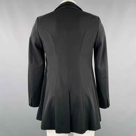 COMME des GARCONS HOMME PLUS 2022 Size S Black Wool Notch Lapel Jacket - Picture 5 of 9